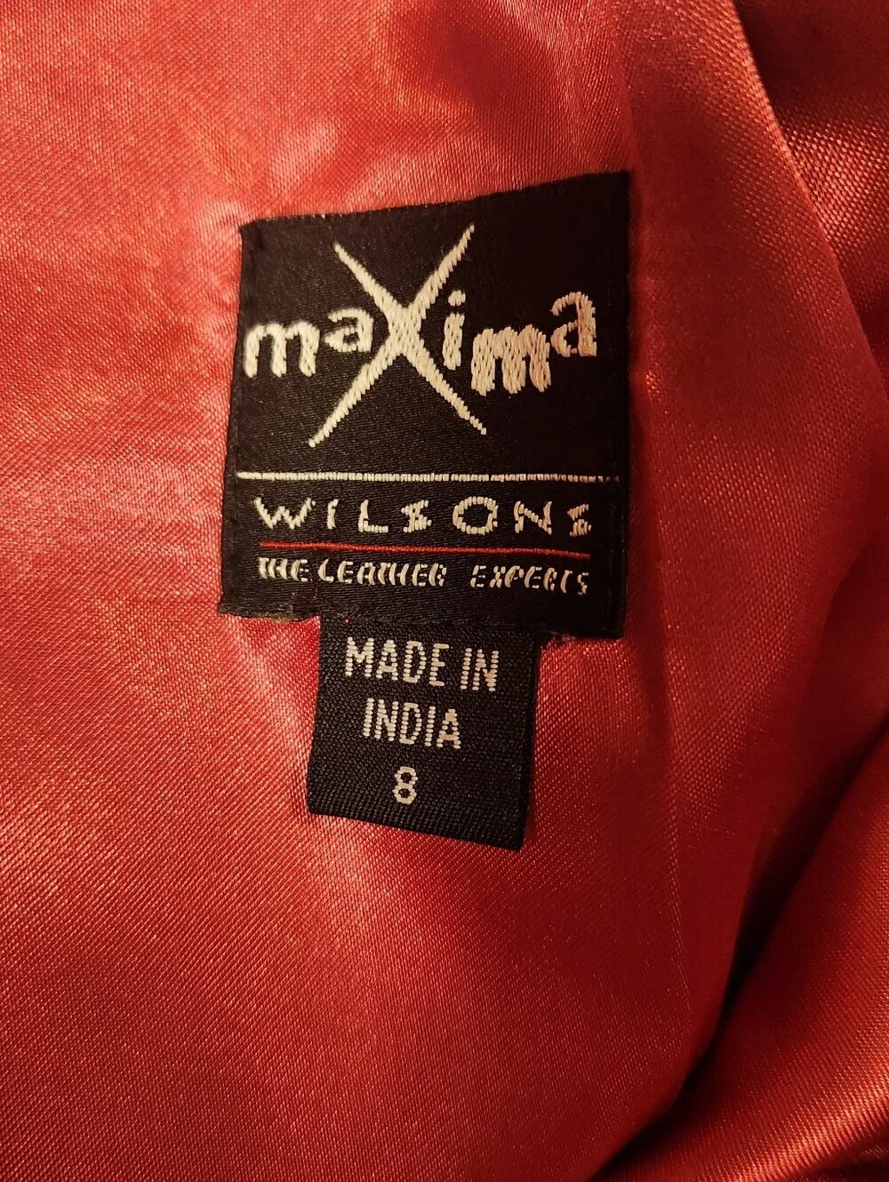Wilsons Leather new tag